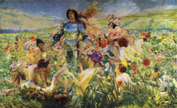 The Knight of the Flowers(Parsifal)